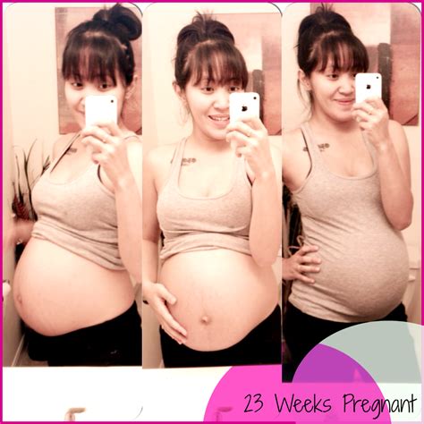 Oronovelo Pregnancy Progression 23 To 27 Week Pictures