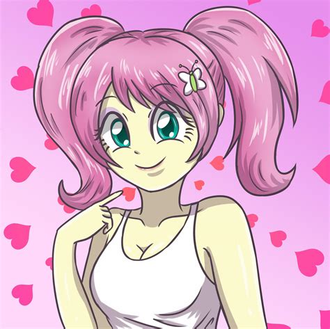 fluttershy new hair style by sumin6301 on deviantart