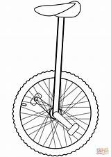 Unicycle Coloring Pages Printable Supercoloring Drawing Cartoons Sketch Template Categories sketch template