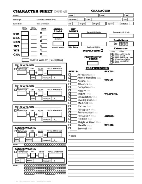 pdf dandd 5e character sheet tony miller