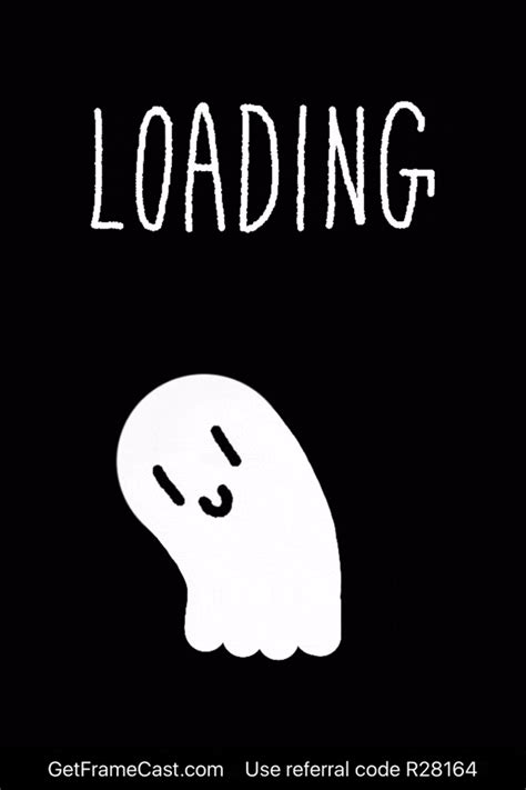 ghost loading animation test gif version  potatolore  deviantart