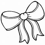 Bow Coloring Pages Drawing Ribbon Bows Jojo Siwa Template Printable Christmas Cheer Hair Tie Draw Colouring Print Clip Clipart Templates sketch template