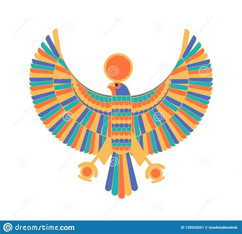 Ancient Egyptian God Ra Cartoon Vector Cartoondealer