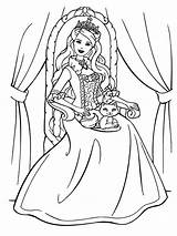 Coloring Princess Pages Cat Barbie Coloring4free Drawing Sam Printable 2021 Beautiful Sitting Throne Her Getdrawings Sketch Getcolorings Library Clipart Popular sketch template