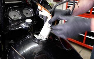 harley davidson fuel pump replacement tutorial video