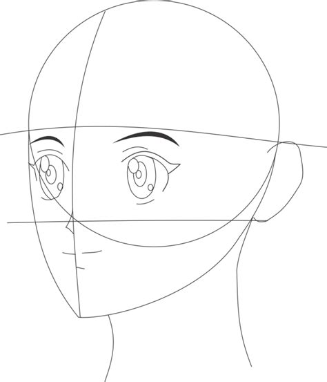 cara menggambar sketsa wajah anime untuk pemula free image download