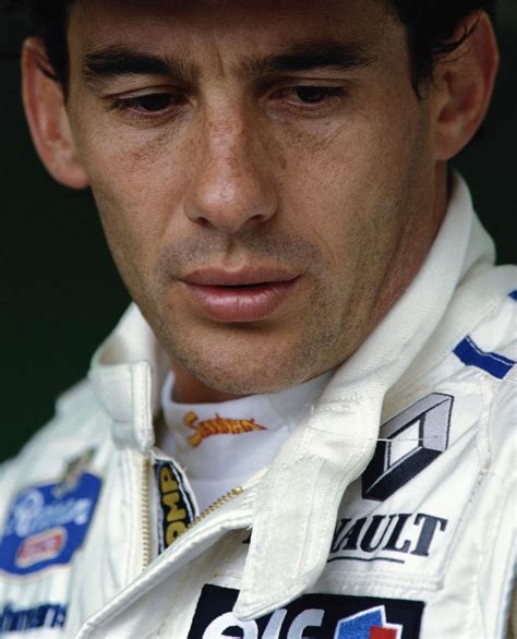 Ayrton Senna Driver Of The 2 Rothmans Williams Renault