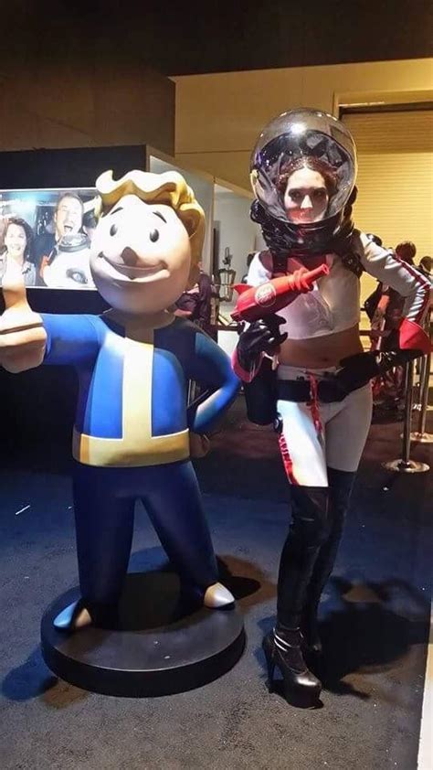 nuka cola space pinup space girl cosplay and fallout