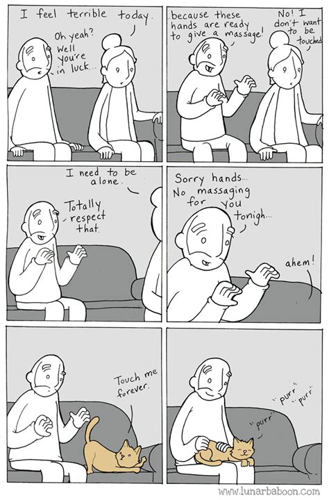 Lunarbaboon Comics Massage