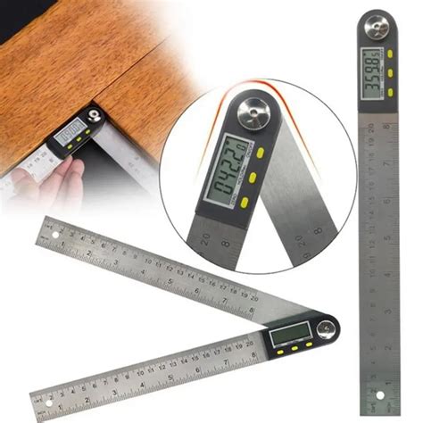 mm  digital protractor angle ruler mm  angle finder meter stainless steel