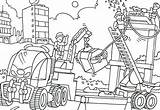 Construction Coloring Pages Site Vehicles Getdrawings Getcolorings Color Printable sketch template