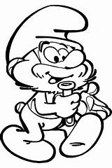 Smurf Smurfs Wecoloringpage sketch template