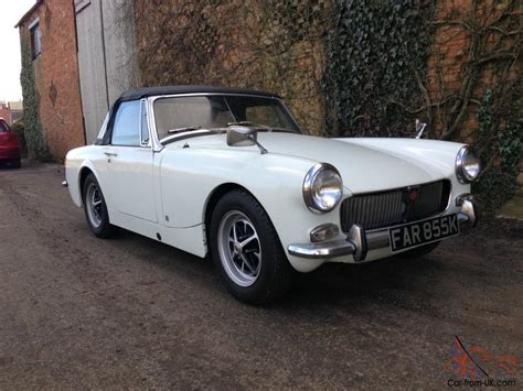 Mg Midget 1972 Only 30000 Miles In White Fully Restored