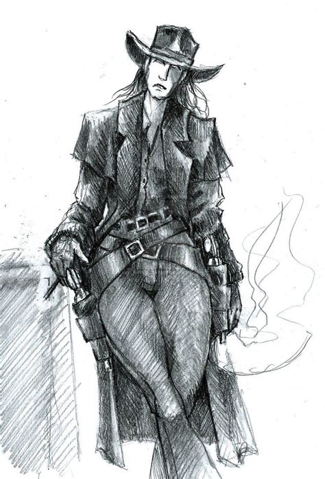 Female Gunslinger By ~maccyjoe On Deviantart Characters