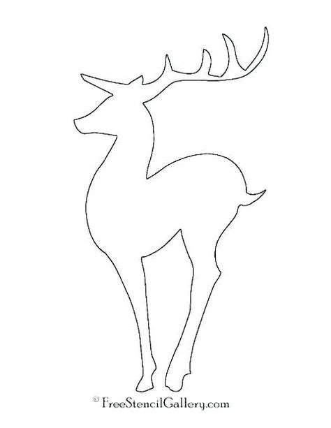 deer head diy paper deer head template risunki shablony