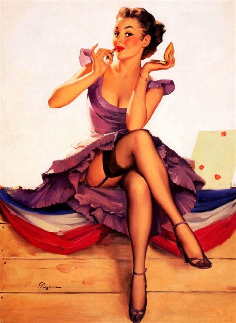Pin Up Girl Pictures Gil Elvgren 1950s Pin Up Girls 2