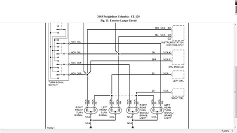 freightliner headlight wiring diagram