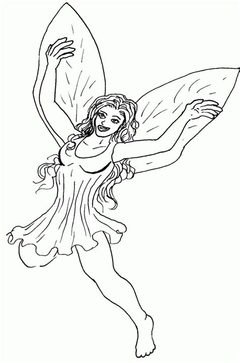 pixie hollow fairy coloring pages printable  coloring pages