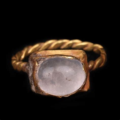oud romeins goud en bergkristal ring catawiki