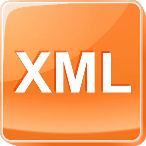 xml icon  social media icons softiconscom