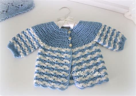 lacy crochet newborn baby crochet sweater