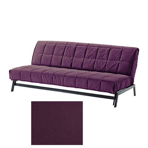 ikea karlaby sofa bed sofabed slipcover cover sivik dark lilac purple