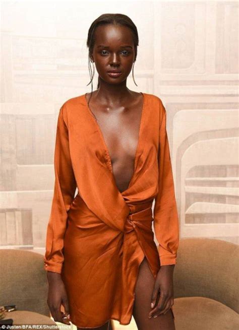 most attractive australian sudanese model looks like a
