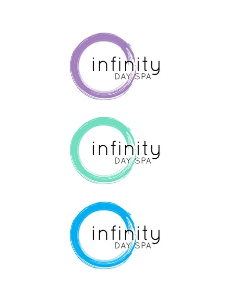 infinity day spa  behance