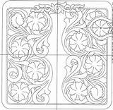 Leather Tooling sketch template