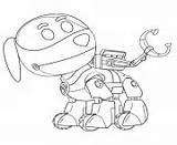 Coloring Pages Patrol Paw Dog Robo Printable Color Print Online Info sketch template