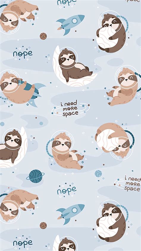 Cute Sloths Wallpapers Wallpaper Cave