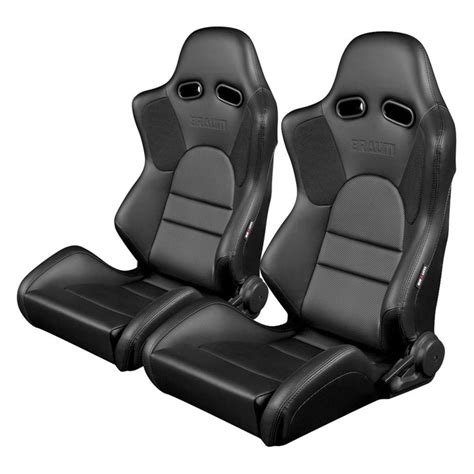 braum racing advan series racing seats black outcast garage