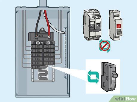 install  circuit breaker  steps  pictures