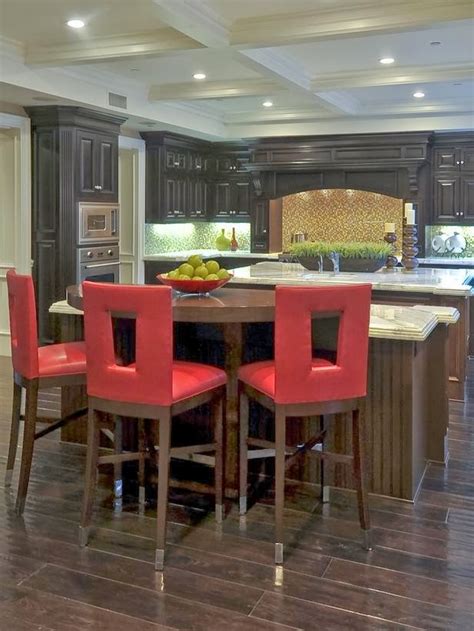 dapur cantik  warna atraktif desain rumah
