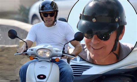 George Clooney Puts Safety First As He Buys New Motorcycle