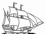 Coloring Ship Boat Pages Galleon Sailing Pirate Drawing Pearl Boats Printable Kids Speed Coloring4free Dragon Simple Cargo Line Sunken Color sketch template