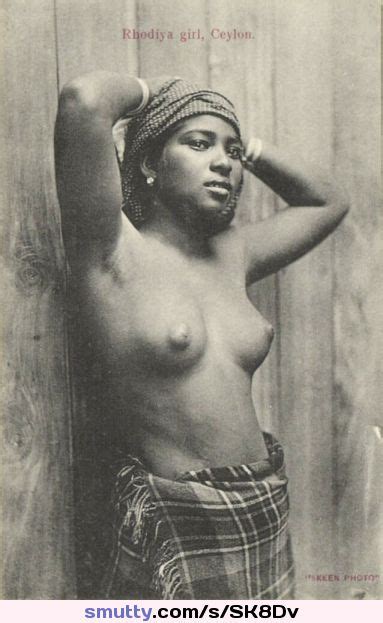 ceylon beautiful nude native rodiya girl ca 1910