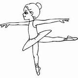 Coloring Pages Girl Dancing Dance Ballo Colorare Da Printable Disegno Kids Sport Danza Choose Board Ballet Party sketch template