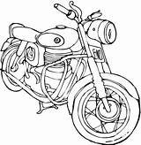 Motorrad Ausmalbild sketch template