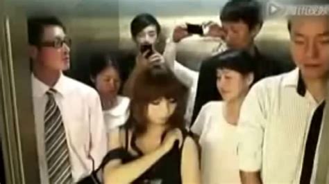 video lucu orang jepang saat didalam lift bikin otak ngeres mesum youtube