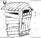 Outhouse Clipart Designs Stinky Privy Illustration Royalty Holmes Dennis 2021 sketch template