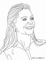 Coloring Pages People Realistic Printable Singer Adults Country Famous Color sketch template