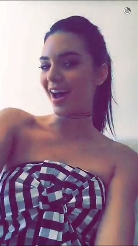 Kendall Jenner Kendalljenner Hottest Celebrities On Snapchat