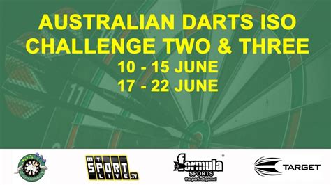 australian darts iso challenge  confirmed darts australia