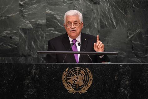 abbas united nations palestinian speech fails  impress time