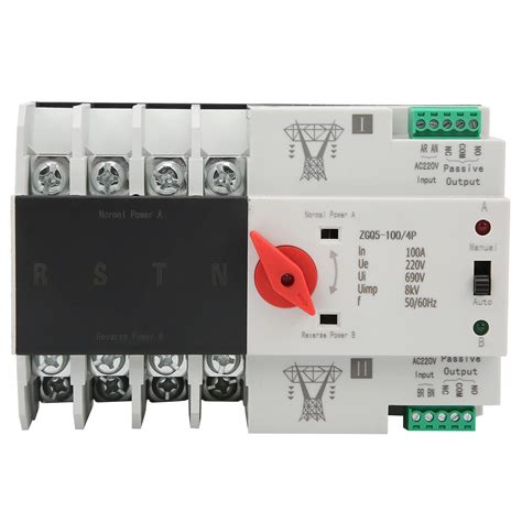 buy dual power automatic transfer switch ac  p  ats pc automatic changeover toggle