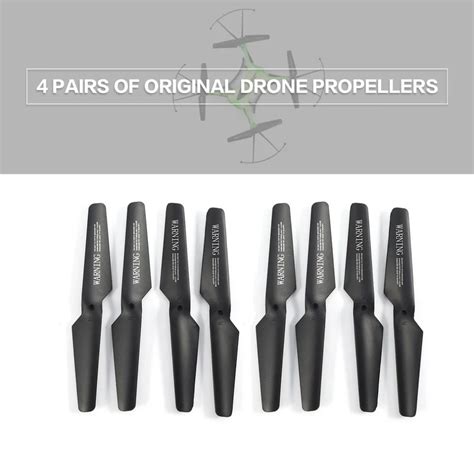 buy  pairs original mini drone propellers parts portable cwccw drones