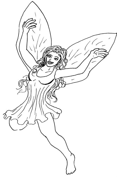 fairy coloring pages coloring pages  print