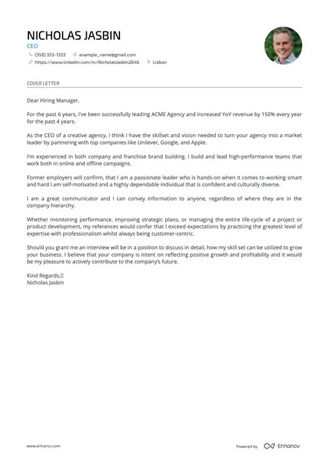 email cover letter template cairyannahaan
