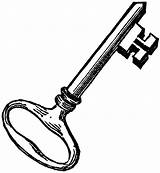 Key Clipart Clip Keys Cliparts Lock Library Large Etc Clipartix Small Vector Cliparting Load sketch template